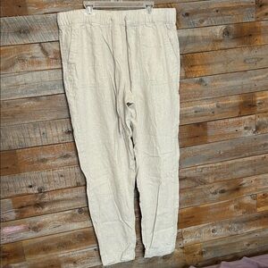 Per Se Women's Straight Leg Pants - Cream